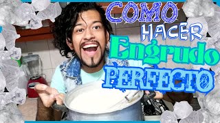 Como hacer Engrudo PERFECTO EDREI POP [upl. by Eignat]