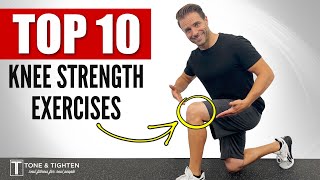 9 Best Knee Strengthening Exercises  VMO  Knee Pain [upl. by Annekim]