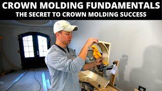 Crown Molding Fundamentals The Simple Key to Crown Molding Success [upl. by Rosabel700]