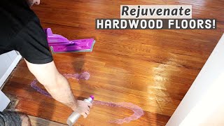 Restore Hardwood Floors with Rejuvenate  EASY [upl. by Jinny]