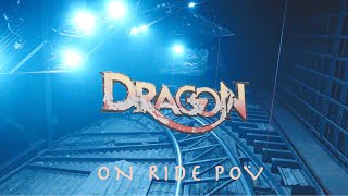 Dragon I Six Flags La Ronde  On Ride [upl. by Semaj]