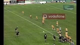 quotThe Greatest Game of Rugby Ever Playedquot  Wallabies Vs All Blacks Sydney 2000 [upl. by Portwine490]