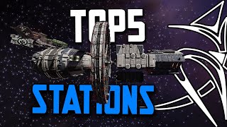 Top 5 BEST home stations in Elite Dangerous [upl. by Sirahc226]