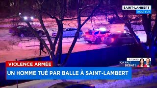 Lidentité de la jeune victime tuée par balle à SaintLambert dévoilée  explications [upl. by Salzhauer]