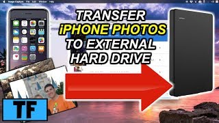 How To Transfer iPhone Photos To External Hard Drive Using Image Capture [upl. by Dev838]