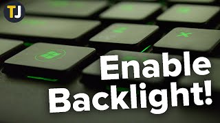 How to Enable Your Backlit Keyboard in Windows 10 [upl. by Laflam]