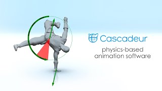 Cascadeur physicsbased animation software Teaser [upl. by Aenit501]