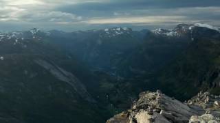 Dalsnibba Viewpoint 1500 meters above sea level [upl. by Ednew]