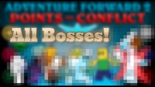 Roblox  Adventure Forward 2  All Bosses SPOILERS [upl. by Assiar]