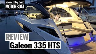 A weekend with the Galeon 335 HTS  Review  Motor Boat amp Yachting [upl. by Perrin]