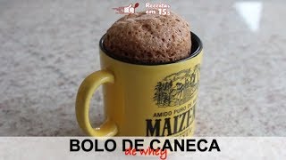 Bolo de caneca de Whey em 15 segundos [upl. by Ataynik]