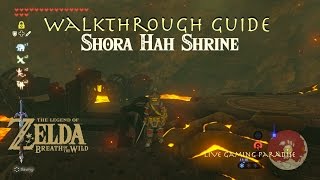 Breath of the Wild  Shora Hah Shrine Guide [upl. by Kerin]