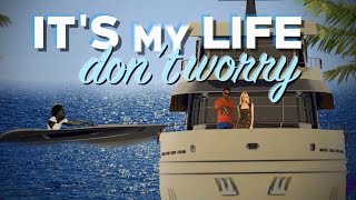 Chawki  Its My Life Feat Dr Alban Produced By RedOne amp Rush Official Lyric Video [upl. by Euqinmod]