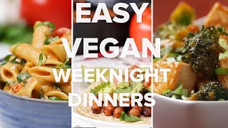 Easy Vegan Weeknight Dinners [upl. by Noelle42]