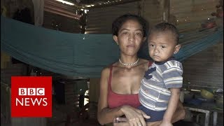 Begging for food in Venezuela  BBC News [upl. by Ytram]