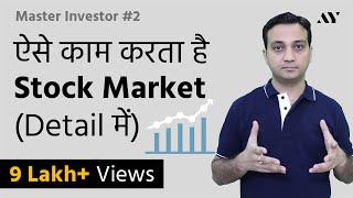 How Stock Market Works in India  2 Master investor [upl. by Lenhard]