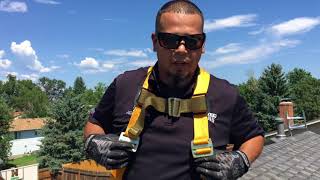 How to Use a Roof Safety Harness  Fall Protection [upl. by Aserehs]