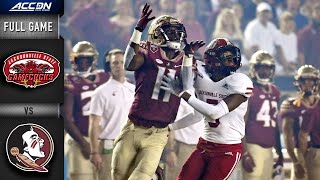 Jacksonville State vs Florida State Full Game  2021 ACC Football [upl. by Anived628]