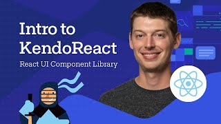 Intro to KendoReact React Component Library w React Grid amp DatePicker Example [upl. by Patin88]