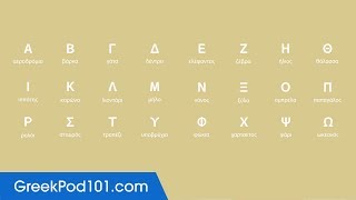 Learn ALL Greek Alphabet in 2 Minutes  How to Read and Write Greek [upl. by Madlin]