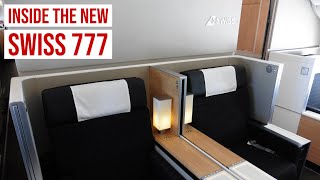 The New Swiss Boeing 777300ER ✈ Cabin Tour amp Business Class Review [upl. by Ushijima]