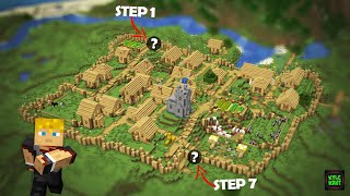 7 EASY Steps To Improve A Minecraft Village [upl. by Orabla]