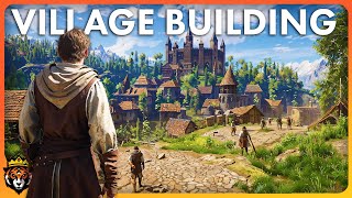 Building a Medieval Village from NOTHING [upl. by Llenoj699]