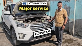 Hyundai Creta petrol Major Service [upl. by Alphonsa]