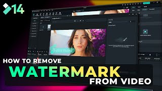 How to Remove Watermarks from ANY Video Filmora 14 for Beginners [upl. by Norel135]