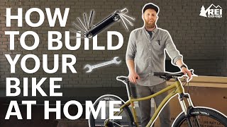 How to Assemble Your Bike at Home  REI [upl. by Chadd675]