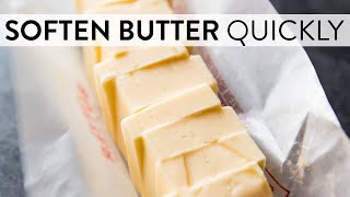 Soften Butter Quickly with this Trick  Sallys Baking Recipes [upl. by Honebein]