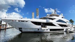 2021 Majesty 140 Luxury SuperYacht [upl. by Sirromed]