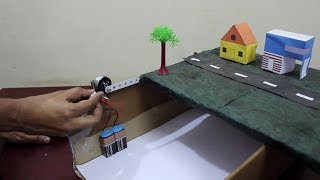 How to make working earthquake model  school project [upl. by Him990]