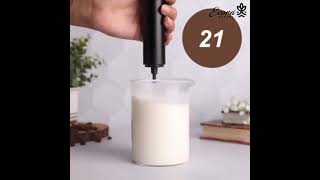 How to froth milk important tips [upl. by Maximilian484]