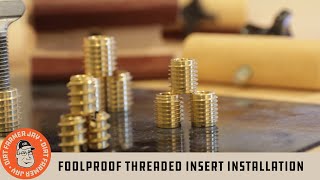 Foolproof Threaded Insert Installation [upl. by Neumark]