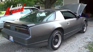 Pontiac Trans Am Big Cam Lopey Idle  Project Car [upl. by Pellegrini]