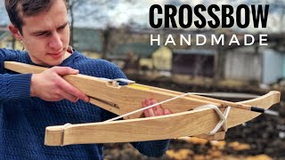 Woodworking Crossbow and Arrow [upl. by Binah258]