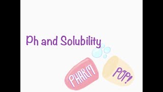 Ph and Solubility of Drugs [upl. by Akimed]