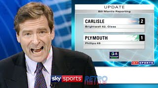 The reaction as goalkeeper Jimmy Glass scores to save Carlisle from relegation [upl. by Cibis]