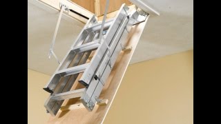 Attic Ladder  Install [upl. by Ahsinelg]