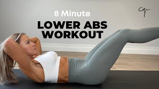 Lower Abs Workout  8 Minutes at Home [upl. by Lux]