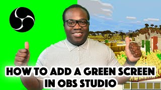 How to add Green Screen in OBS studio  Remove camera background  OBS tutorial for beginners 2021 [upl. by Anibas452]