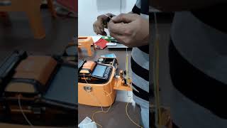 How to splice Optical Fiber Cable  Easiest way [upl. by Aeslek639]