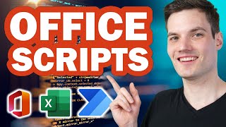 👩‍💻 How to use Office Scripts in Excel amp Power Automate [upl. by Eelanej]