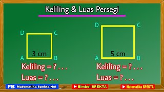 Menghitung Keliling dan Luas Persegi [upl. by Kyl]