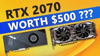 NVIDIA RTX 2070 Review  One MESSED UP Launch [upl. by Harbard]