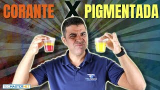 Tinta Corante ou Pigmentada Qual usar Explicado [upl. by Reiss177]