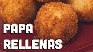 How To Make Cuban Papas Rellenas  mitú [upl. by Gader619]