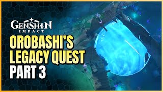 Orobashis Legacy Part 3  Water Barrier In Jakotsu Mine Guide [upl. by Ahsietal]