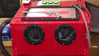 Harbor Freight Blast Cabinet Assembly Upgrades and Lessons Learned Part 1 [upl. by Neelyak]